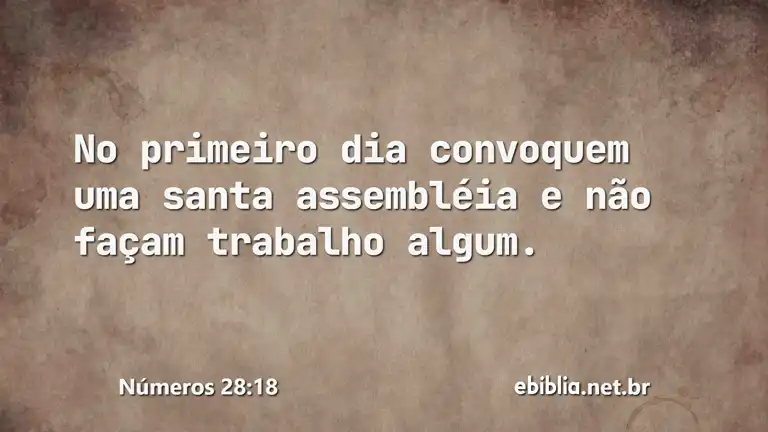 Números 28:18