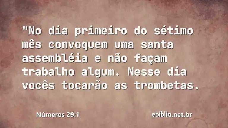 Números 29:1