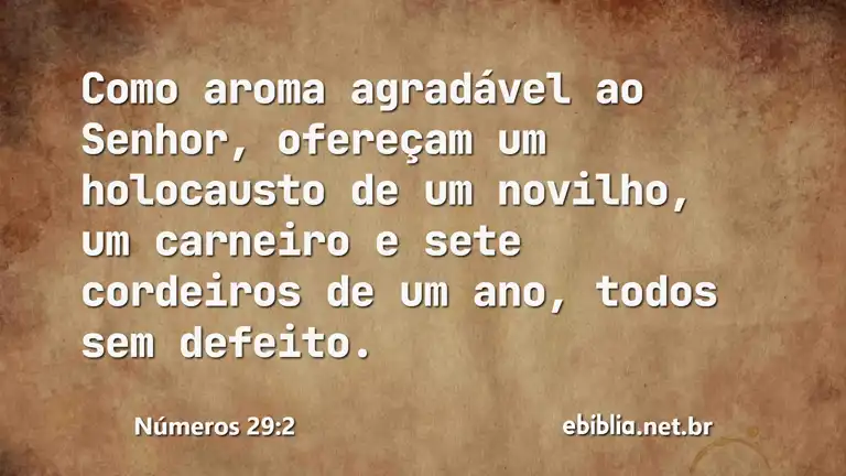 Números 29:2