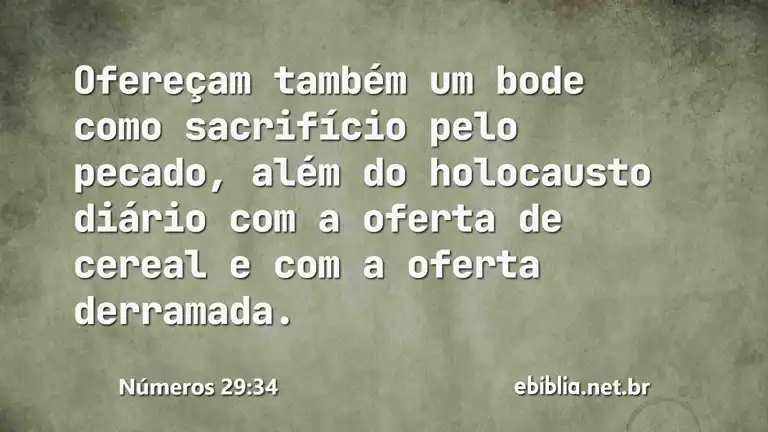 Números 29:34