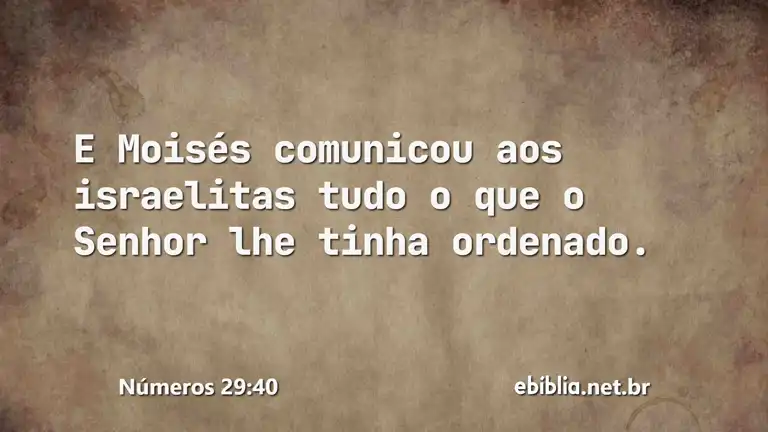 Números 29:40