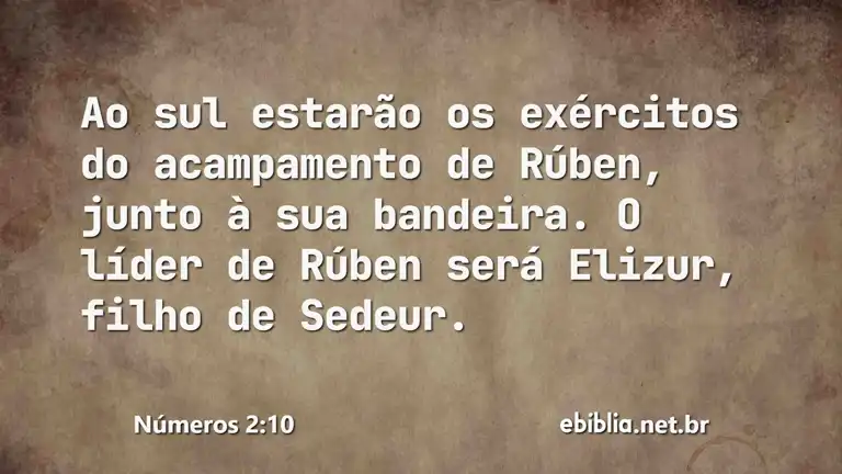 Números 2:10