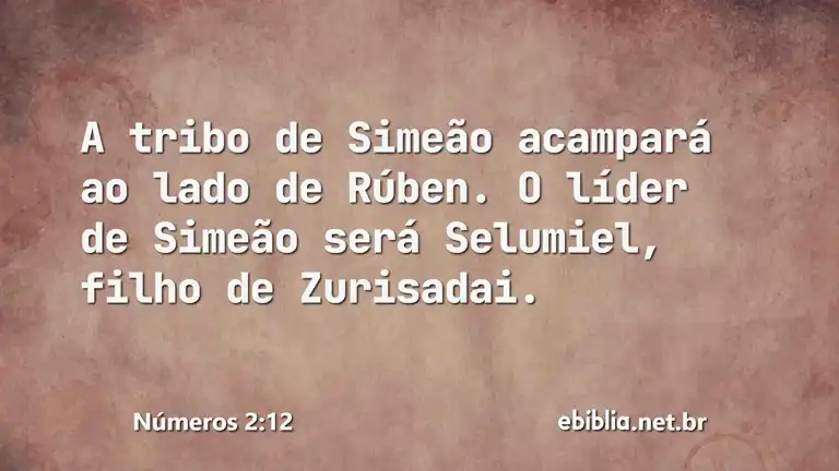 Números 2:12