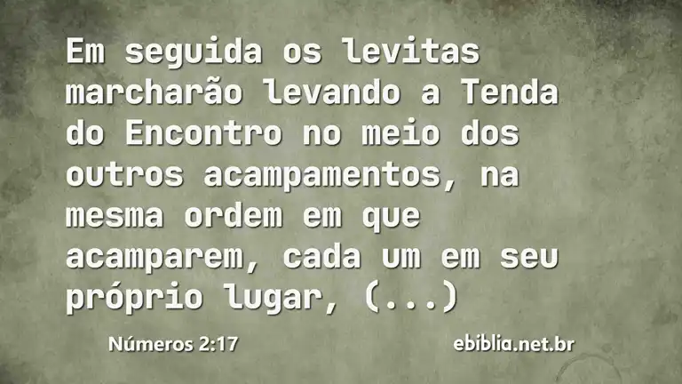 Números 2:17