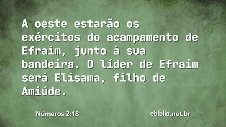 Números 2:18