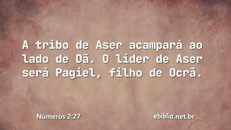 Números 2:27