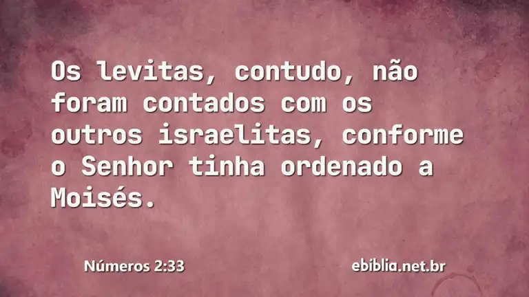 Números 2:33