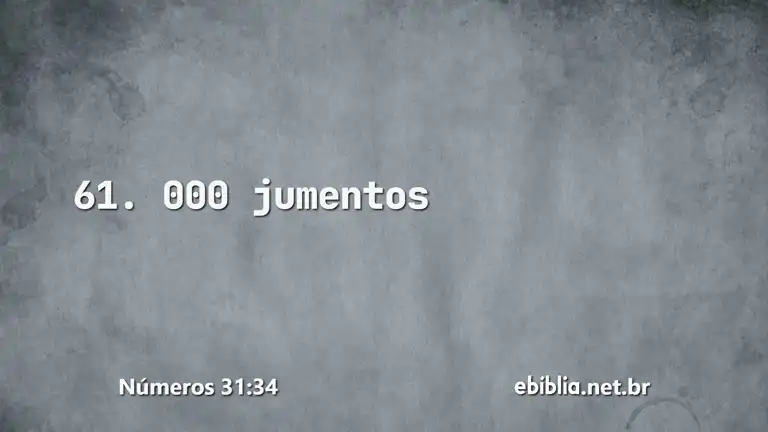 Números 31:34