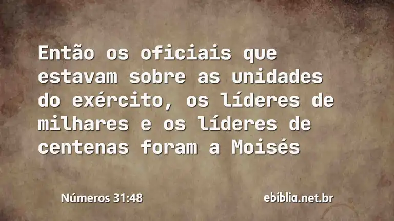 Números 31:48