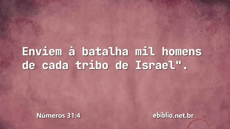 Números 31:4