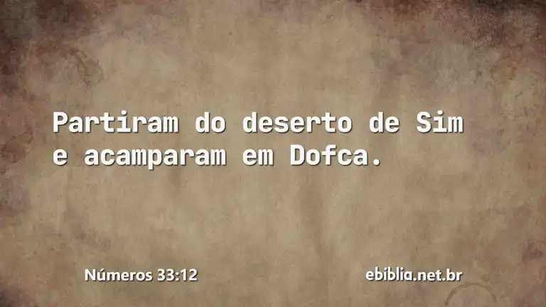 Números 33:12