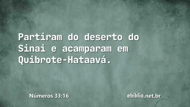 Números 33:16