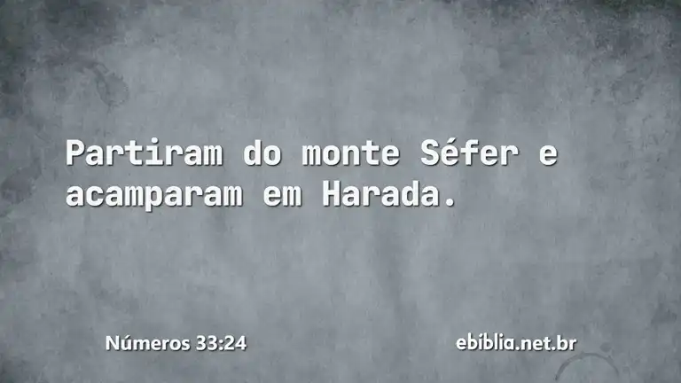 Números 33:24