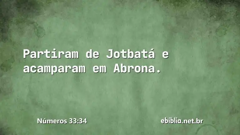 Números 33:34