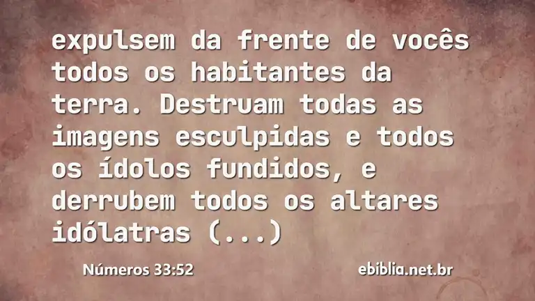 Números 33:52