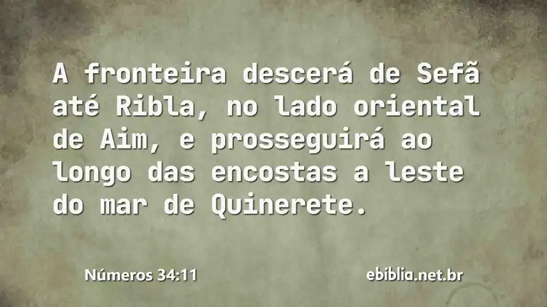 Números 34:11