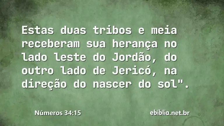 Números 34:15