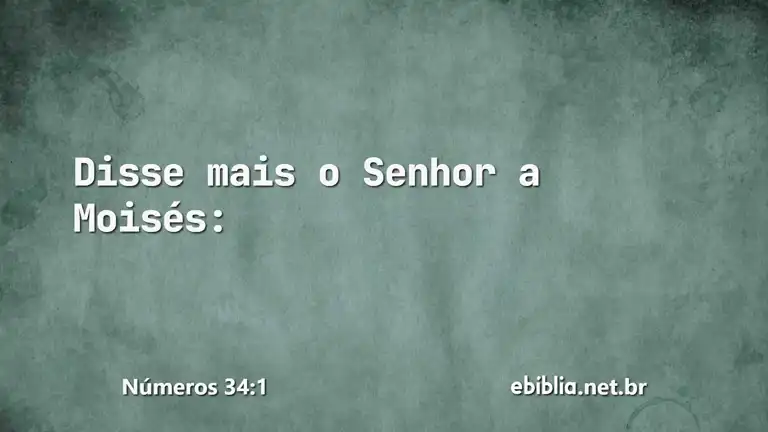 Números 34:1