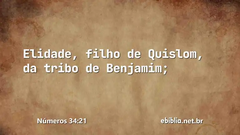 Números 34:21