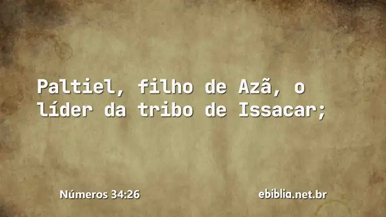 Números 34:26