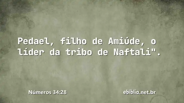 Números 34:28