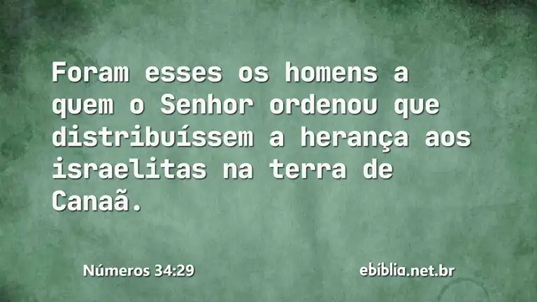 Números 34:29