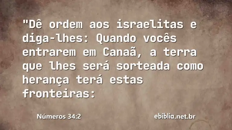 Números 34:2