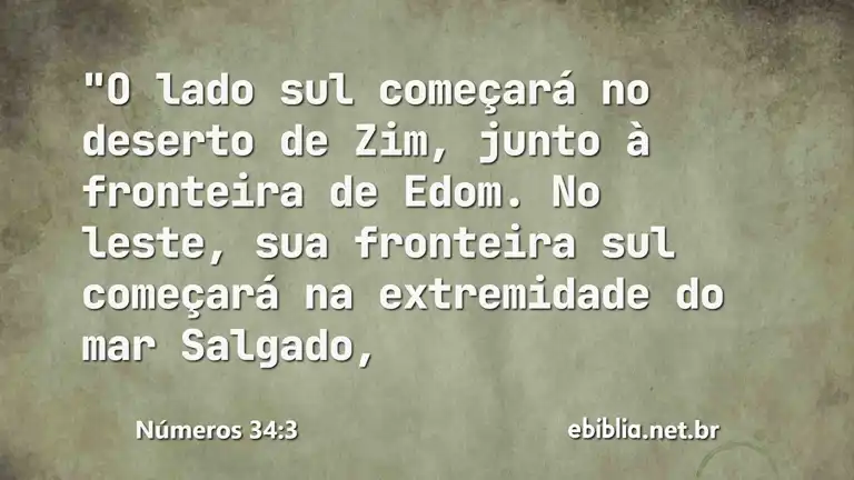 Números 34:3