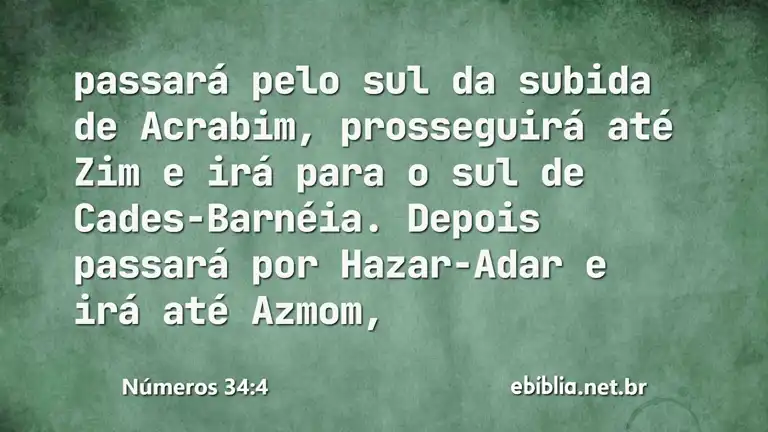 Números 34:4