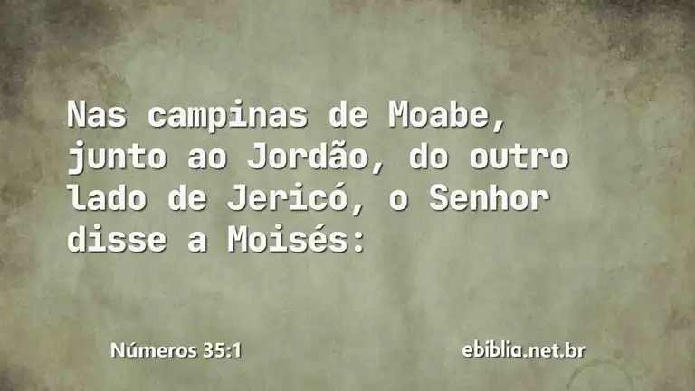 Números 35:1