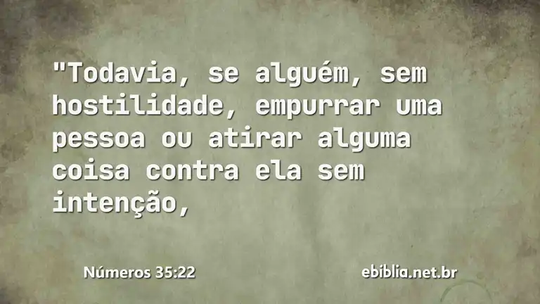 Números 35:22