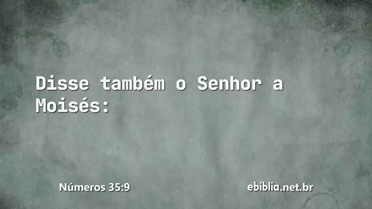 Números 35:9