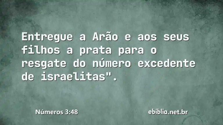 Números 3:48