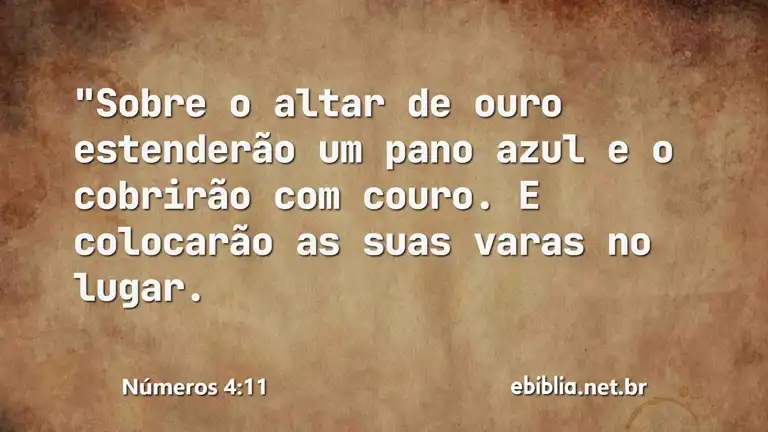 Números 4:11