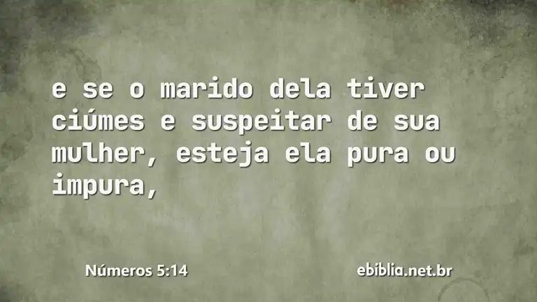 Números 5:14