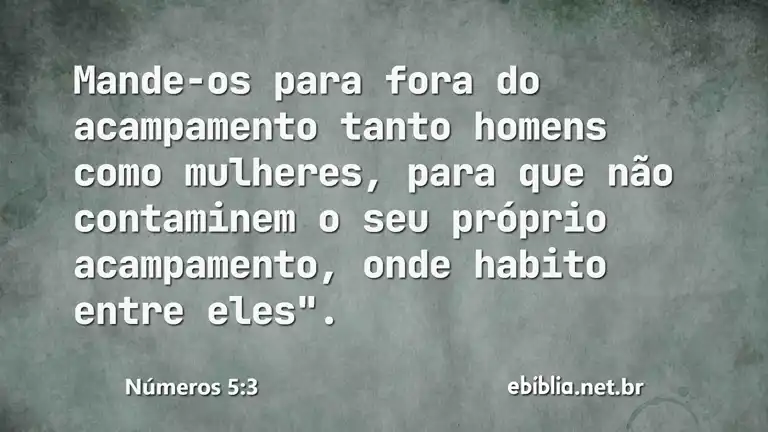 Números 5:3