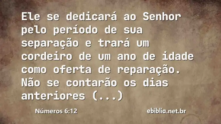 Números 6:12