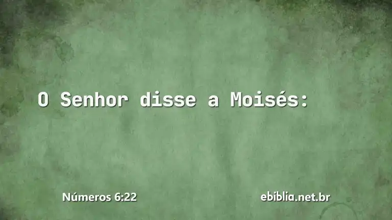 Números 6:22