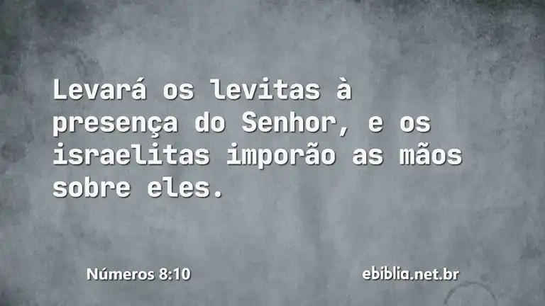 Números 8:10