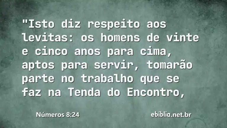 Números 8:24