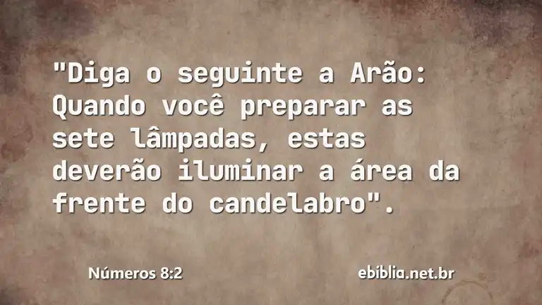 Números 8:2