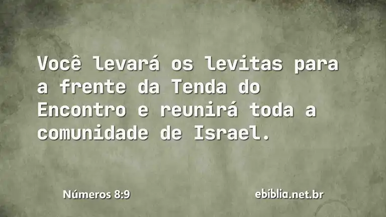 Números 8:9