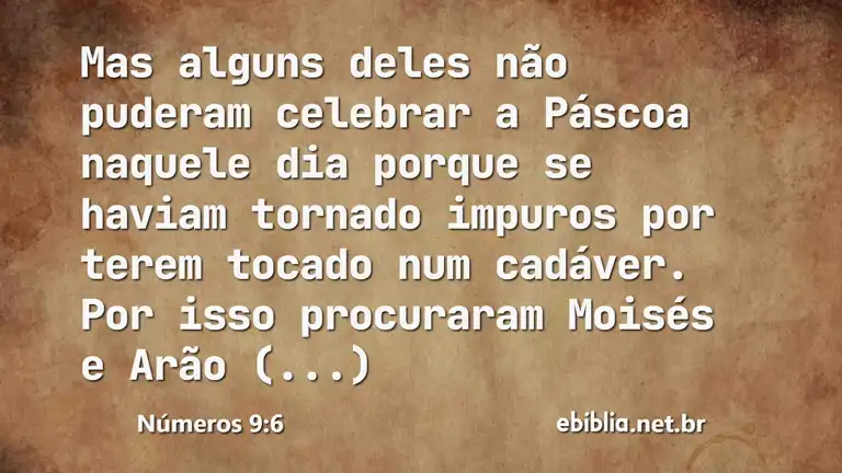 Números 9:6