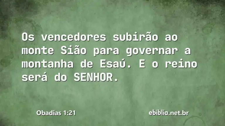 Obadias 1:21