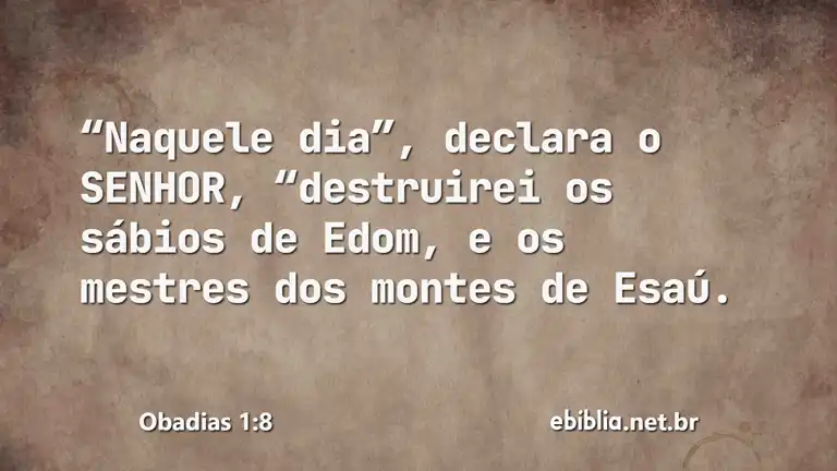 Obadias 1:8