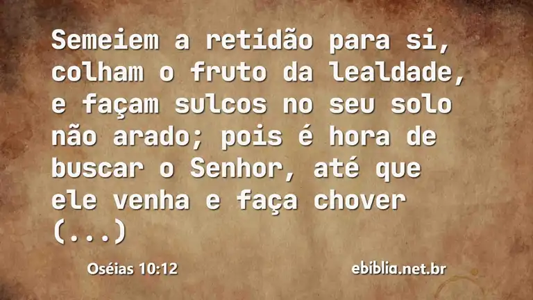 Oséias 10:12