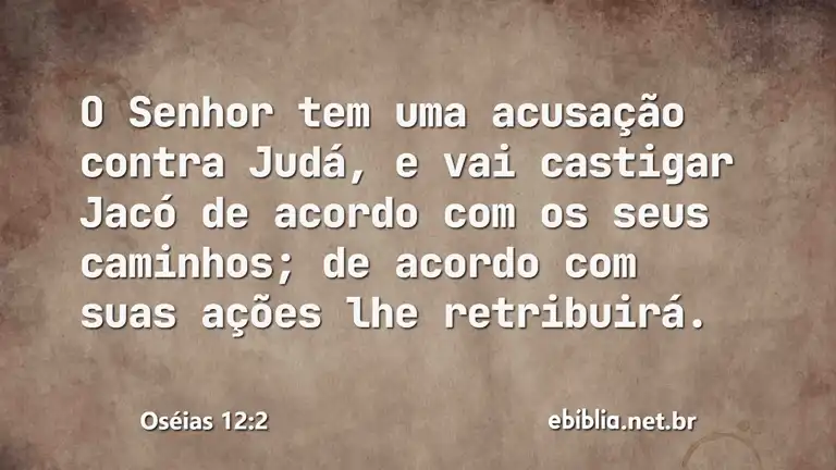 Oséias 12:2