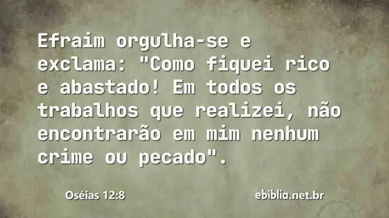 Oséias 12:8