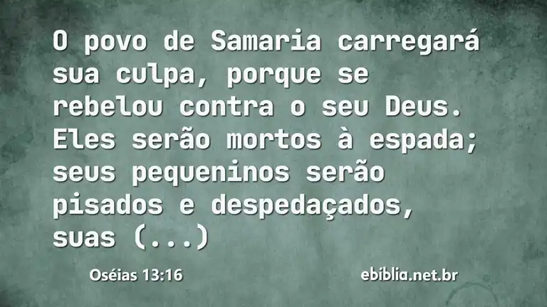 Oséias 13:16