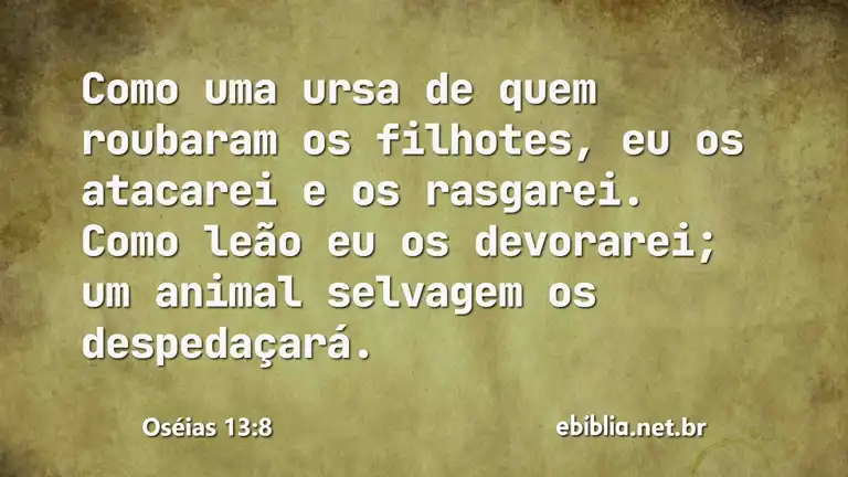 Oséias 13:8